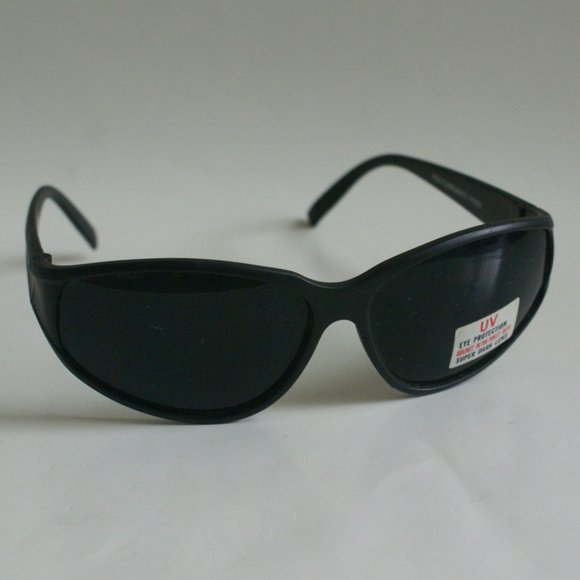 NWT True Vintage 90's Wrap Around lady's fashion sports frame smoke sunglasses - Picture 7 of 10